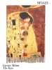 Gustav Klimt The Kiss Oil Painting Scarf